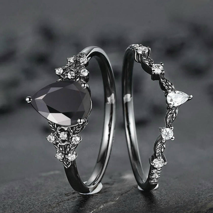 WorldNorse Nordisches Florales Alexandrit-ringset - image 22