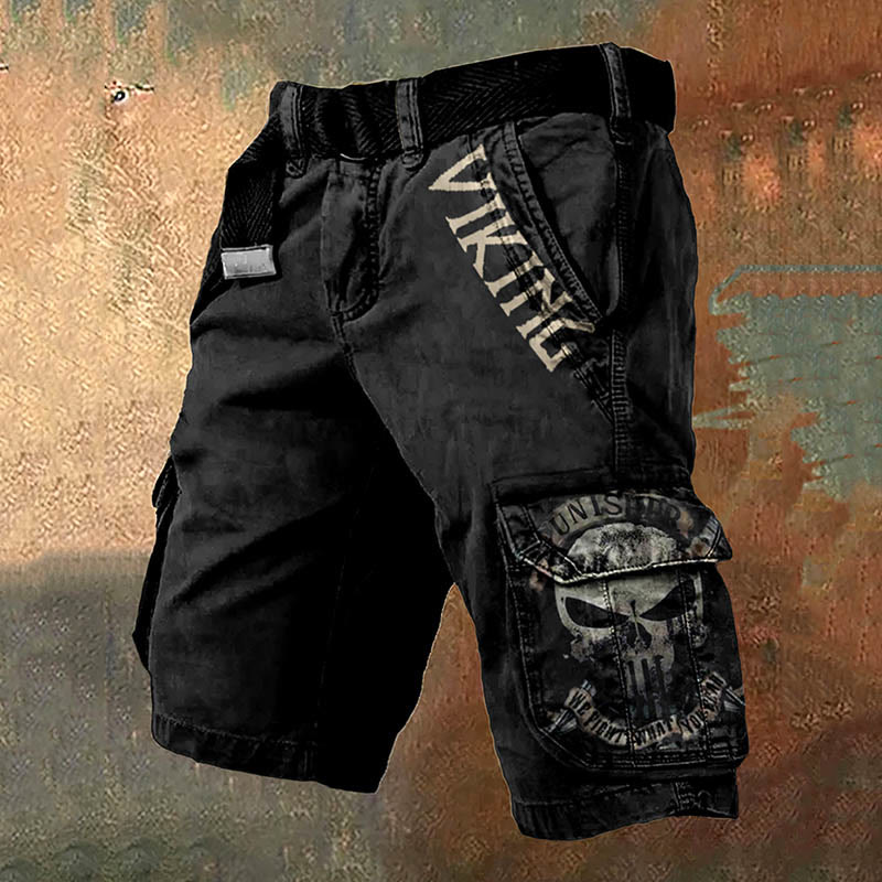WorldNorse – Cargo-Shorts Totenkopf - US/UK/AU50, EU60 (5XL) - image 1