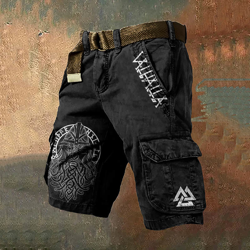 WorldNorse – Cargo-Shorts Stil „ Valknut “ - US/UK/AU50, EU60 (5XL) - image 1