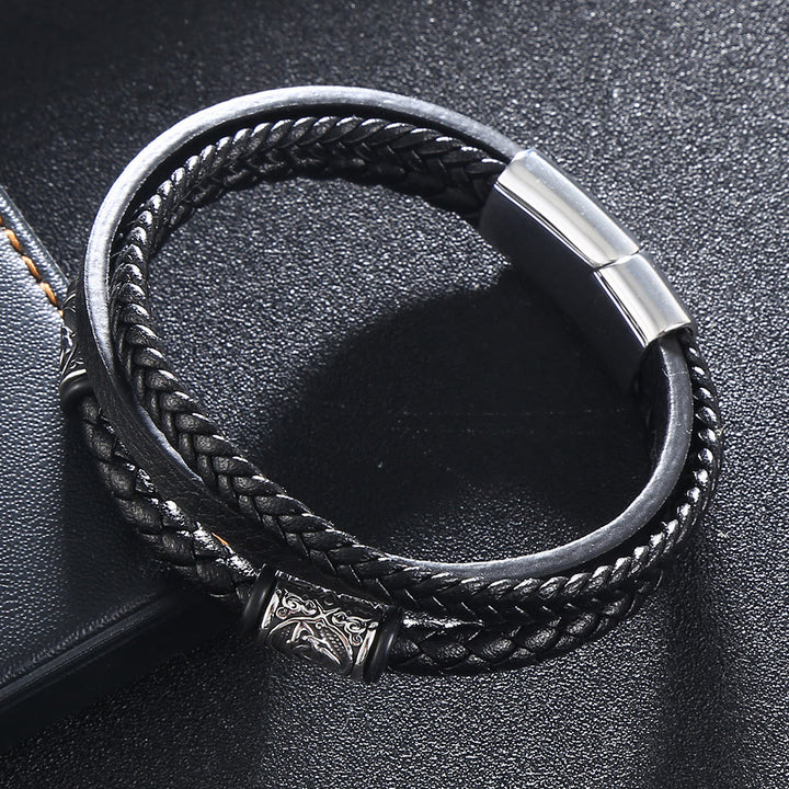 WorldNorse Armband mit dreifachem Magnetverschluss - image 2