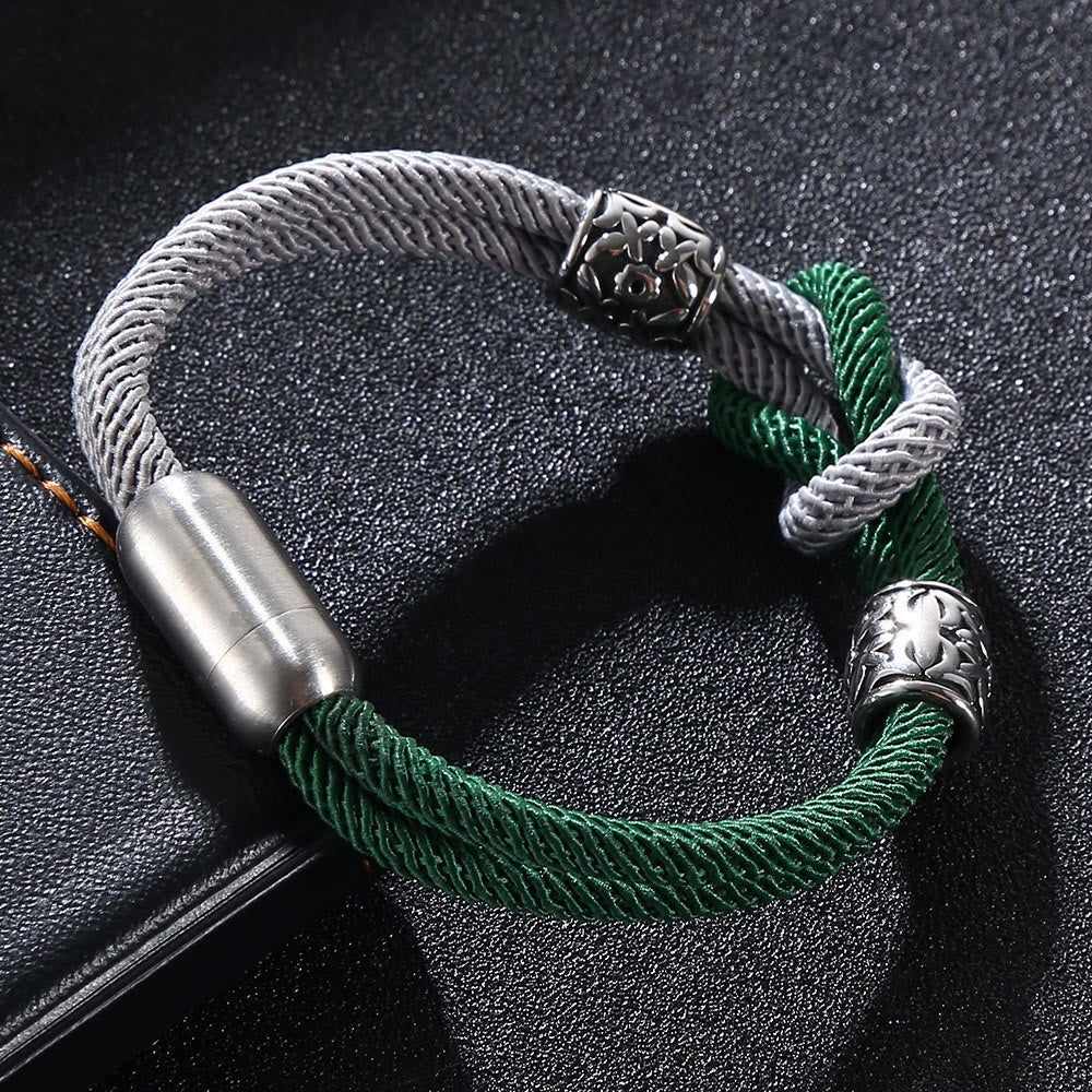 WorldNorse Zweifarbiges Doppelschicht-Armband - image 1