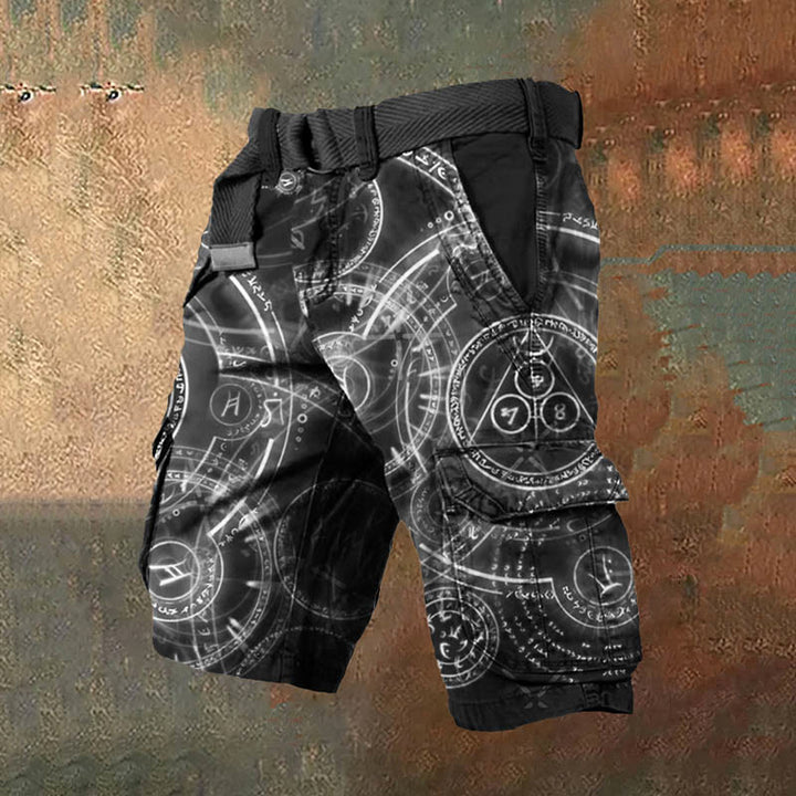 WorldNorse – Cargo-Shorts „ Runes Of Power“ - US/UK/AU50, EU60 (5XL) - image 0