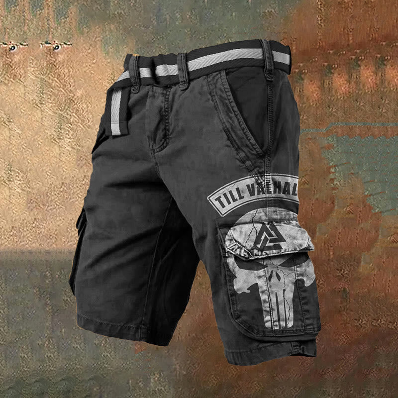 WorldNorse Till Valhalla Valknut Cargo-Shorts - US/UK/AU50, EU60 (5XL) - image 1