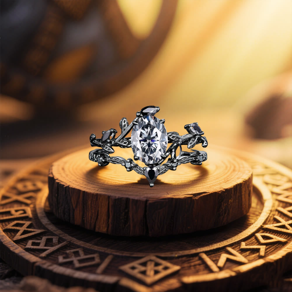WorldNorse Valkyries Radiance Moissanit-ring - image 4