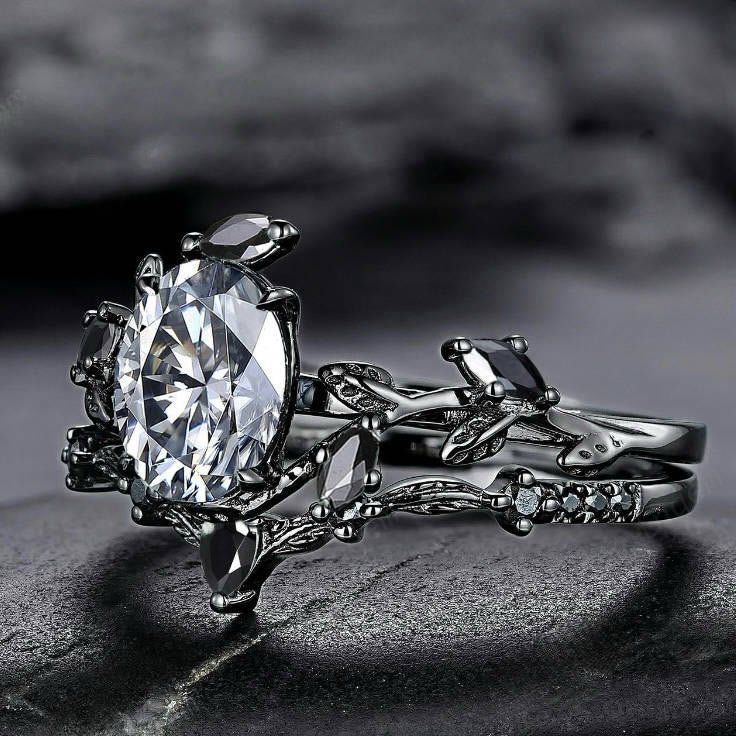 WorldNorse Valkyries Radiance Moissanit-ring - image 6