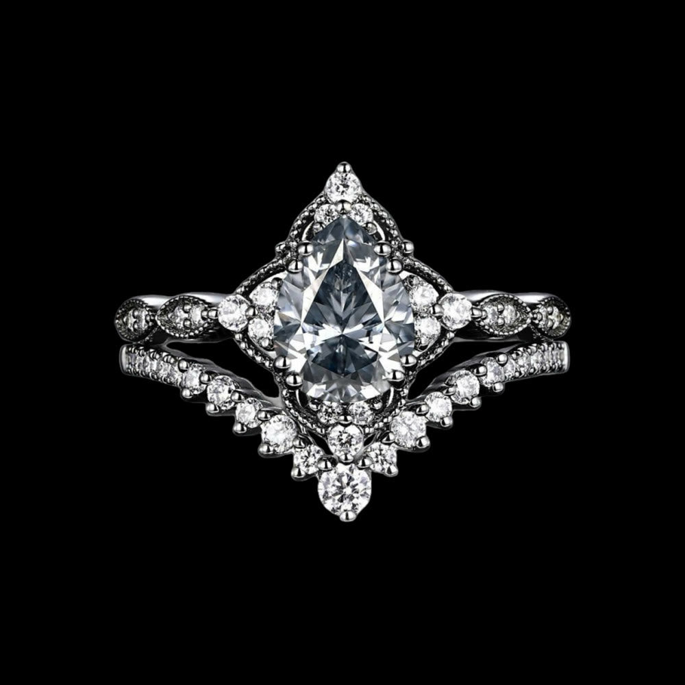 WorldNorse Träne Der Freyja – Ringset „strahlende Krone Der Königin“ - 62mm - image 0