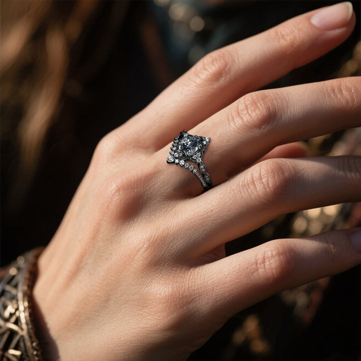 WorldNorse Träne Der Freyja – Ringset „strahlende Krone Der Königin“ - image 1