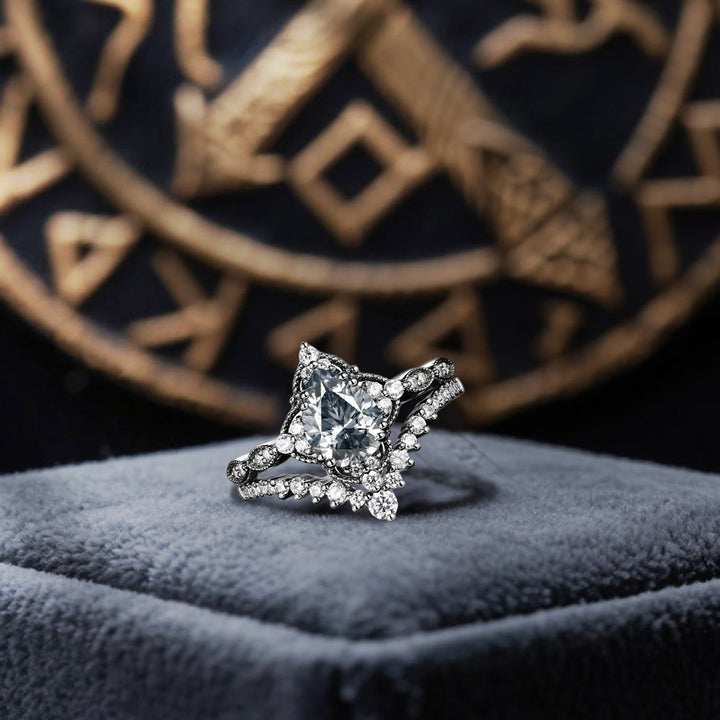 WorldNorse Träne Der Freyja – Ringset „strahlende Krone Der Königin“ - image 4