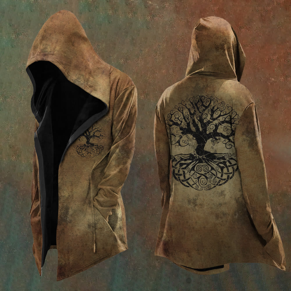 WorldNorse Yggdrasil Totem Art Kapuzenjacke - US/UK/AU48, EU58 (4XL) - image 1