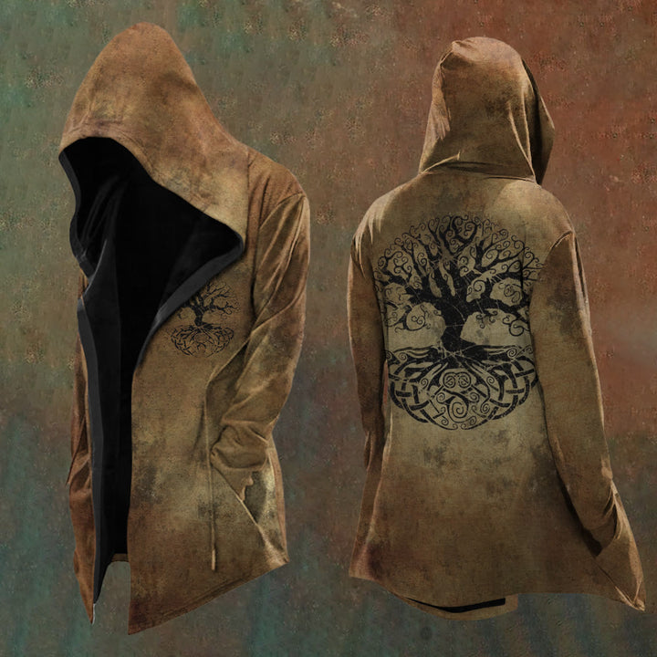 WorldNorse Yggdrasil Totem Art Kapuzenjacke - US/UK/AU48, EU58 (4XL) - image 1