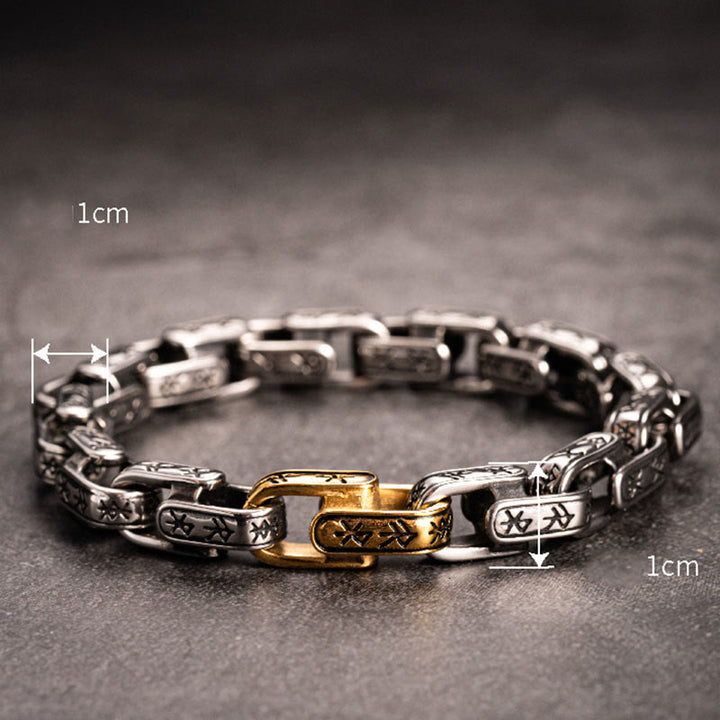 WorldNorse Runen-graviertes U-förmiges Armband - image 7