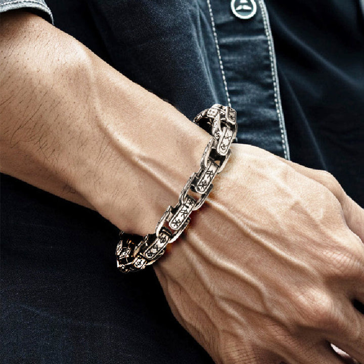 WorldNorse Runen-graviertes U-förmiges Armband - image 10