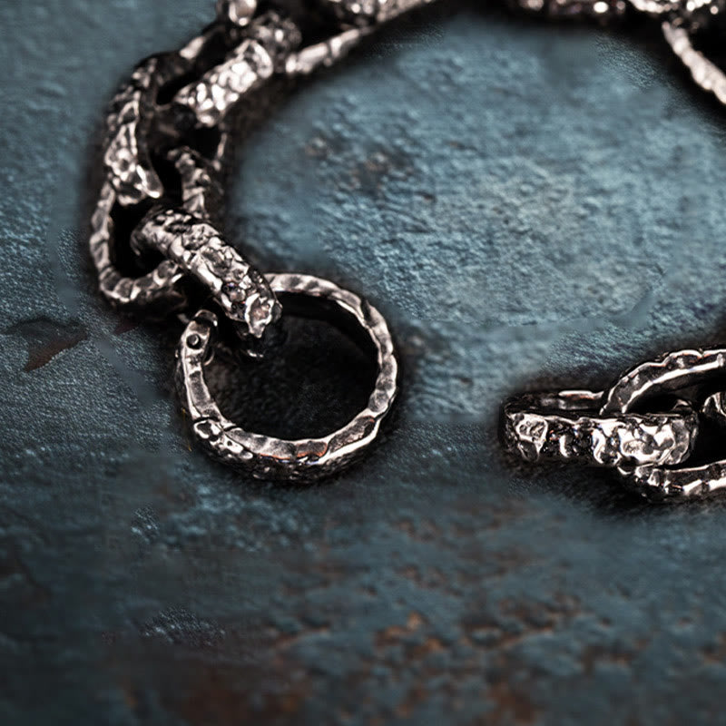 WorldNorse Armband „Icefield“ aus gehämmert - image 2