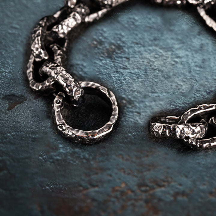 WorldNorse Armband „Icefield“ aus gehämmert - image 2