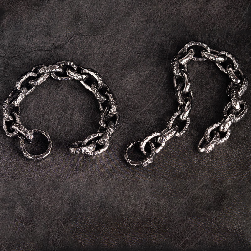 WorldNorse Armband „Icefield“ aus gehämmert - image 4