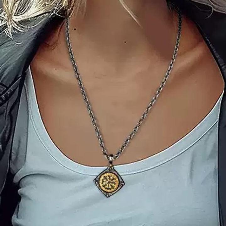 WorldNorse Halskette „Helm der Ehrfurcht“ aus 925er Sterlingsilber - image 9