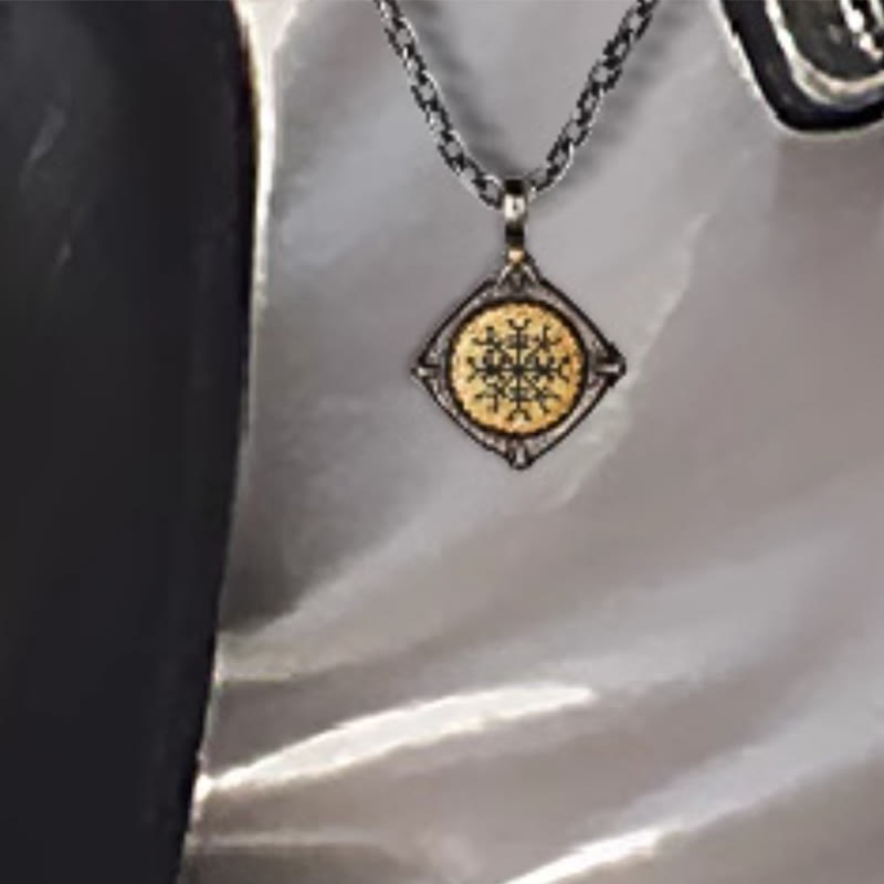 WorldNorse Halskette „Helm der Ehrfurcht“ aus 925er Sterlingsilber - image 7