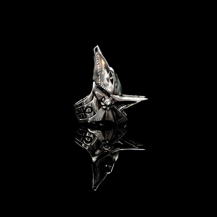 WorldNorse Anubis-Ring aus 925er Sterlingsilber im gotischen Stil - image 4