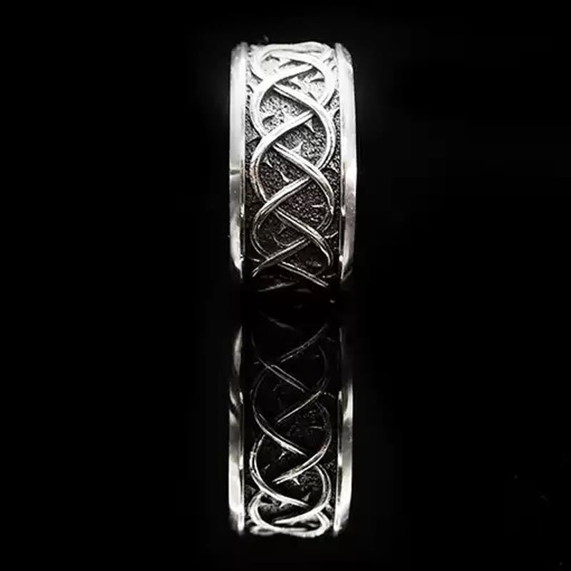 WorldNorse Dornenkronenring aus 925er Sterlingsilber - image 1