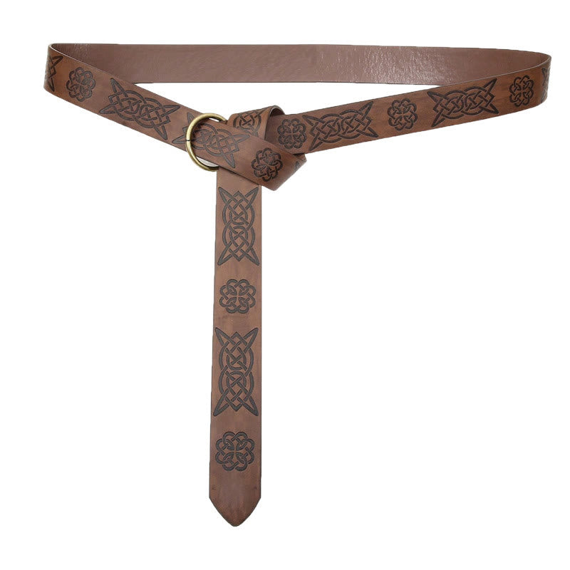 WorldNorse Vintage Münzbörse Drache Yggdrasil Hüfttaschen-Set - image 1