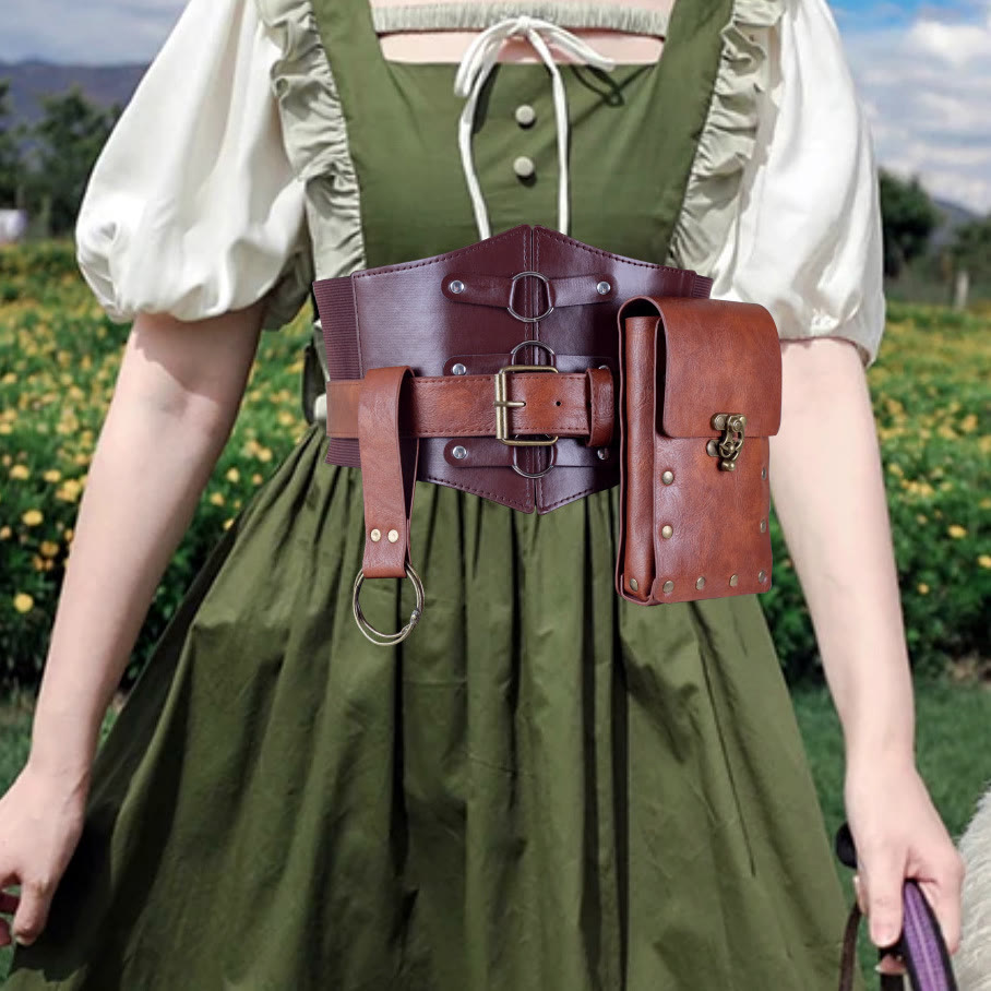 WorldNorse Renaissance-Kostümzubehör-Gürteltasche - image 1