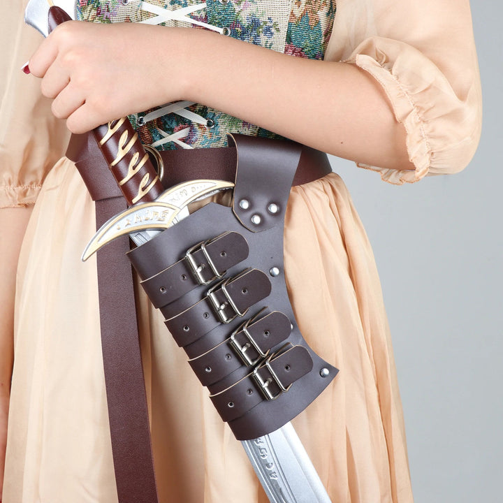 WorldNorse Mittelalterlicher Ritter-Wikinger-Schwertgürtel mit Scheide - image 2