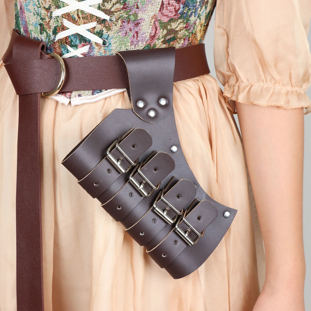 WorldNorse Mittelalterlicher Ritter-Wikinger-Schwertgürtel mit Scheide - image 3