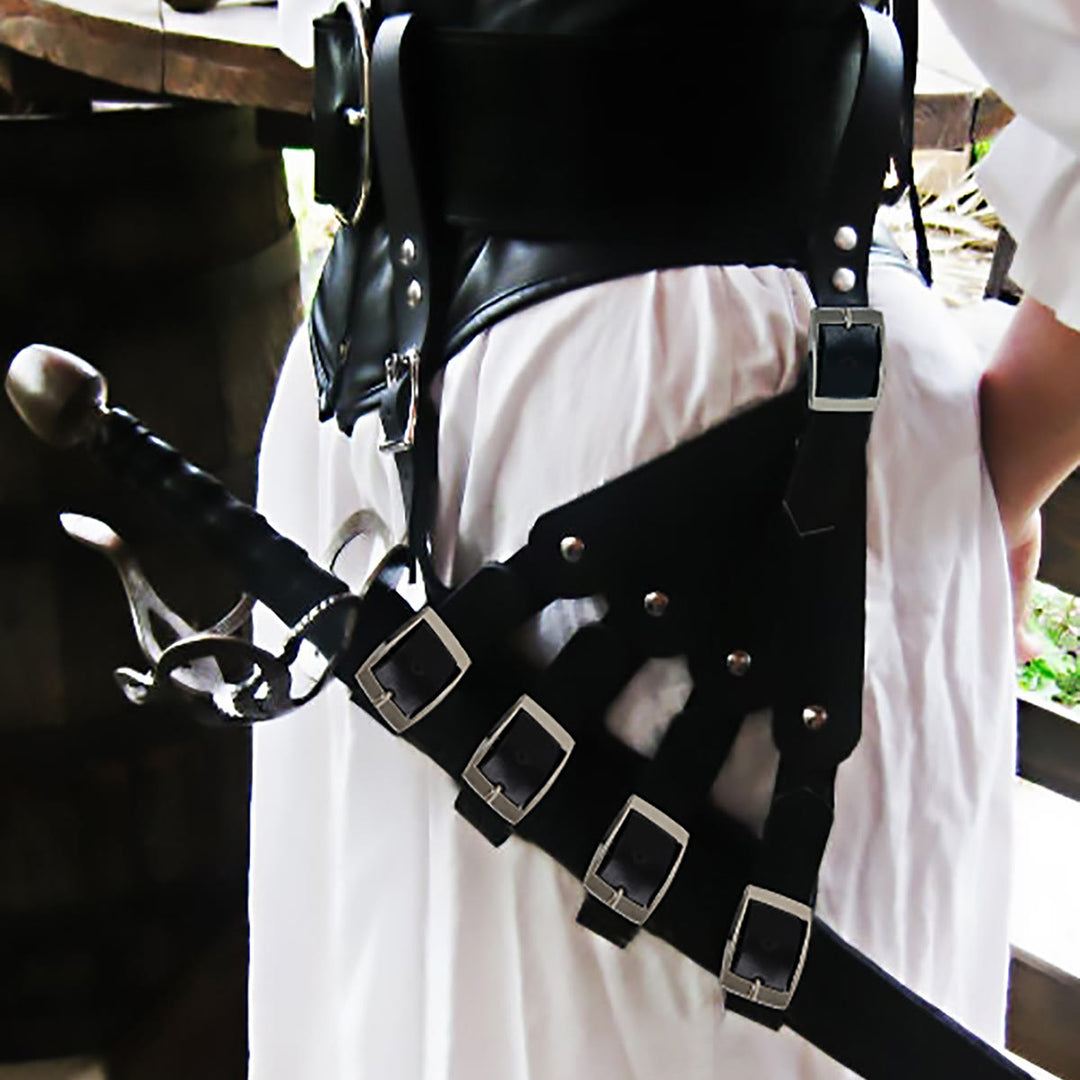 WorldNorse Gothic Piraten-Rollenspiel-Lederschwert-Gürtelscheide - image 3