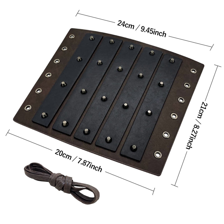 WorldNorse Gothic Rivets Schnürarmschienen - image 12