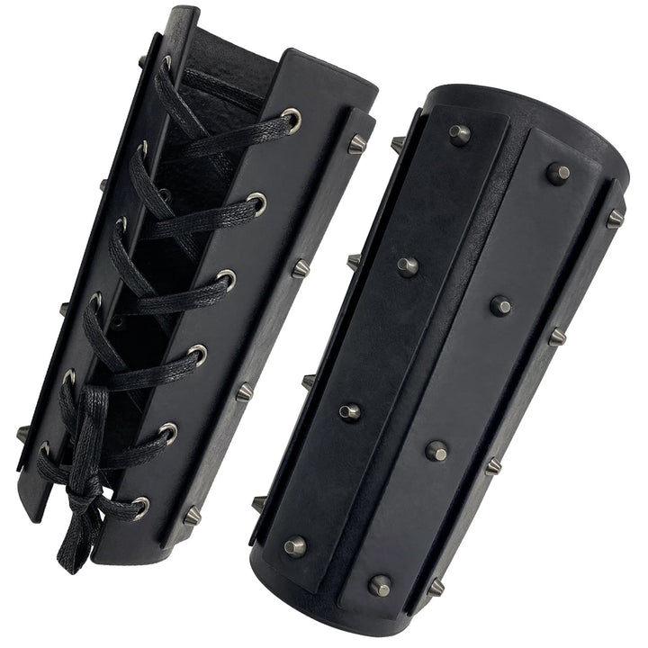 WorldNorse Gothic Rivets Schnürarmschienen - Schwarz - image 13