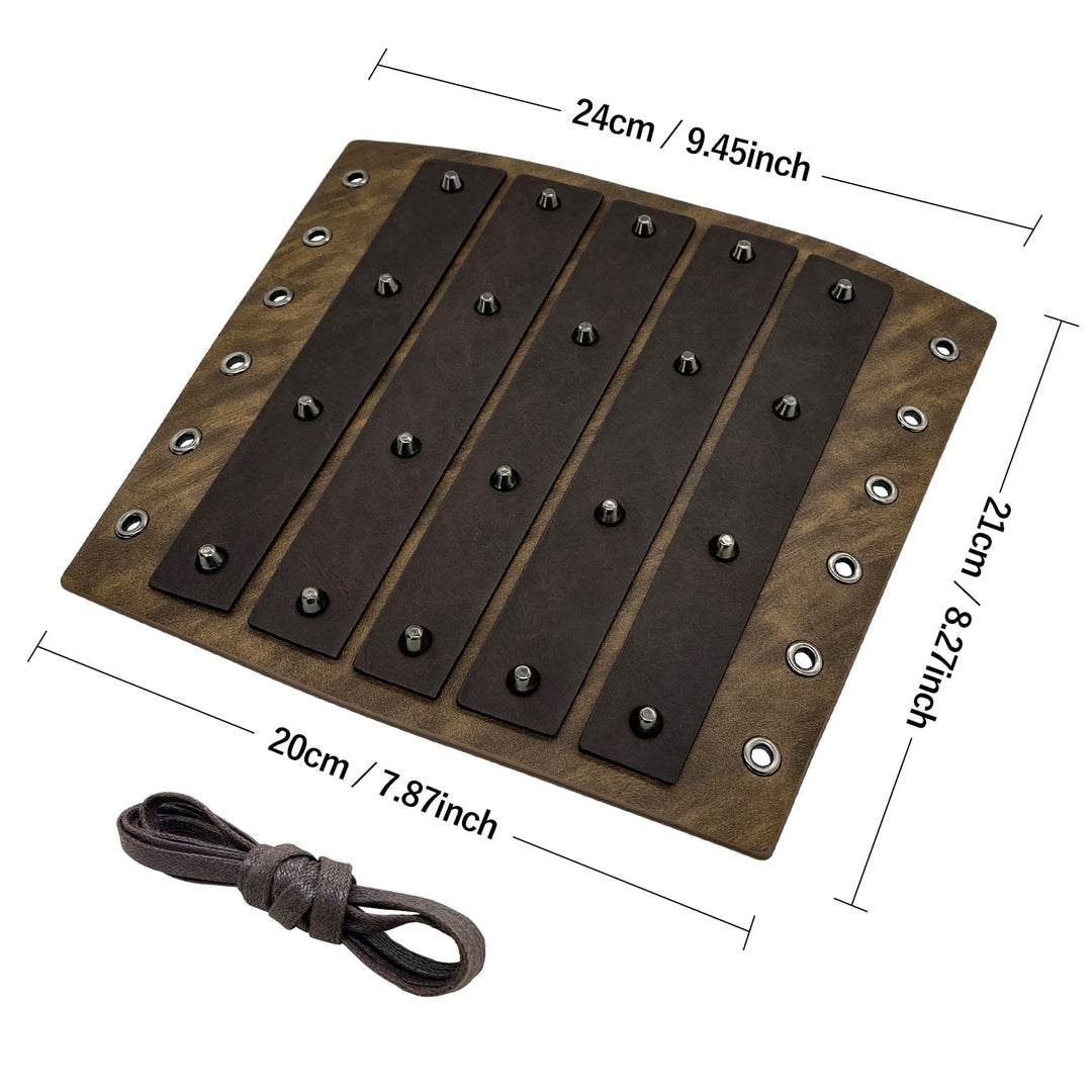 WorldNorse Gothic Rivets Schnürarmschienen - image 6