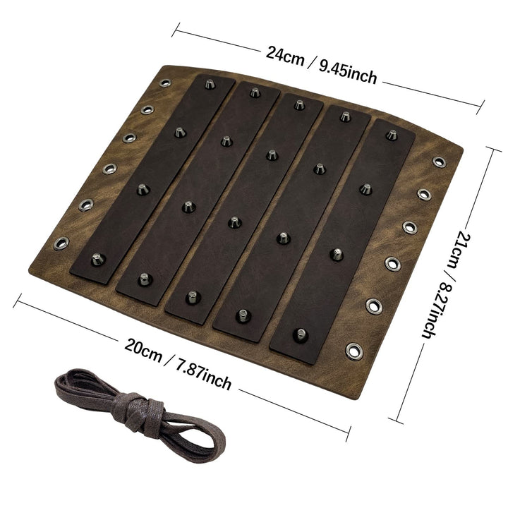 WorldNorse Gothic Rivets Schnürarmschienen - image 6