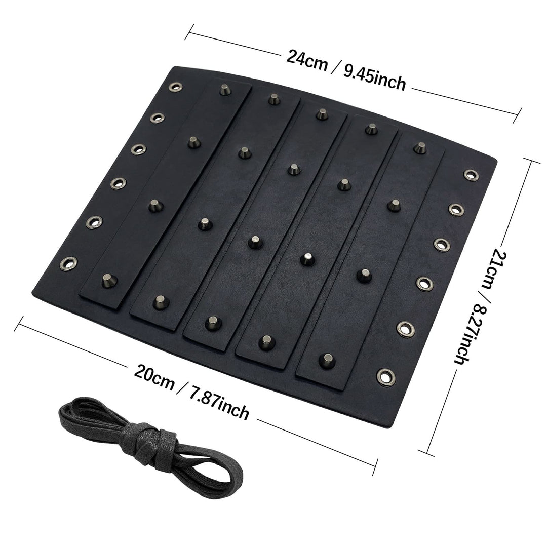 WorldNorse Gothic Rivets Schnürarmschienen - image 17