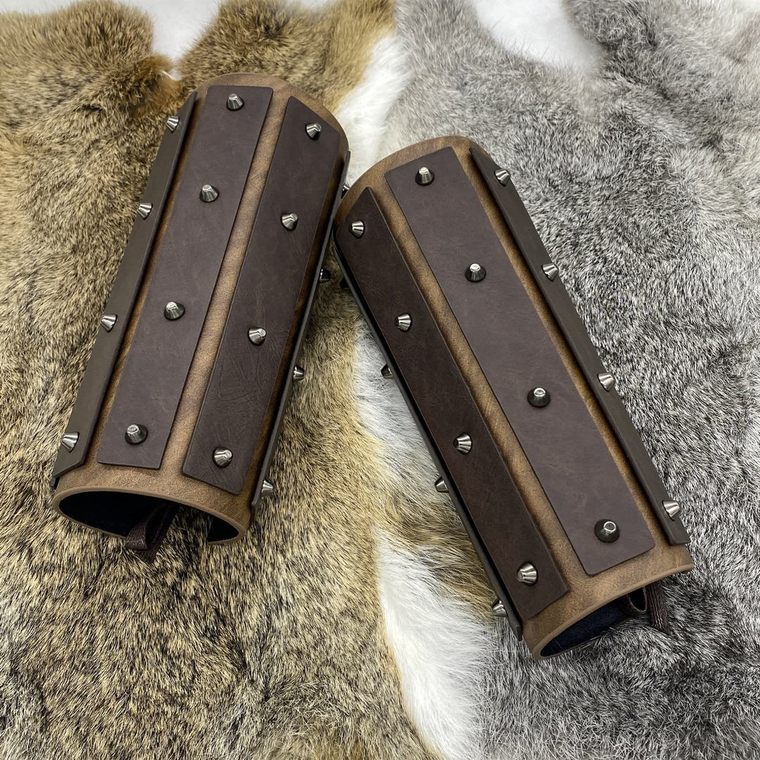 WorldNorse Gothic Rivets Schnürarmschienen - image 5