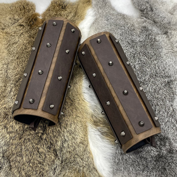 WorldNorse Gothic Rivets Schnürarmschienen - image 5