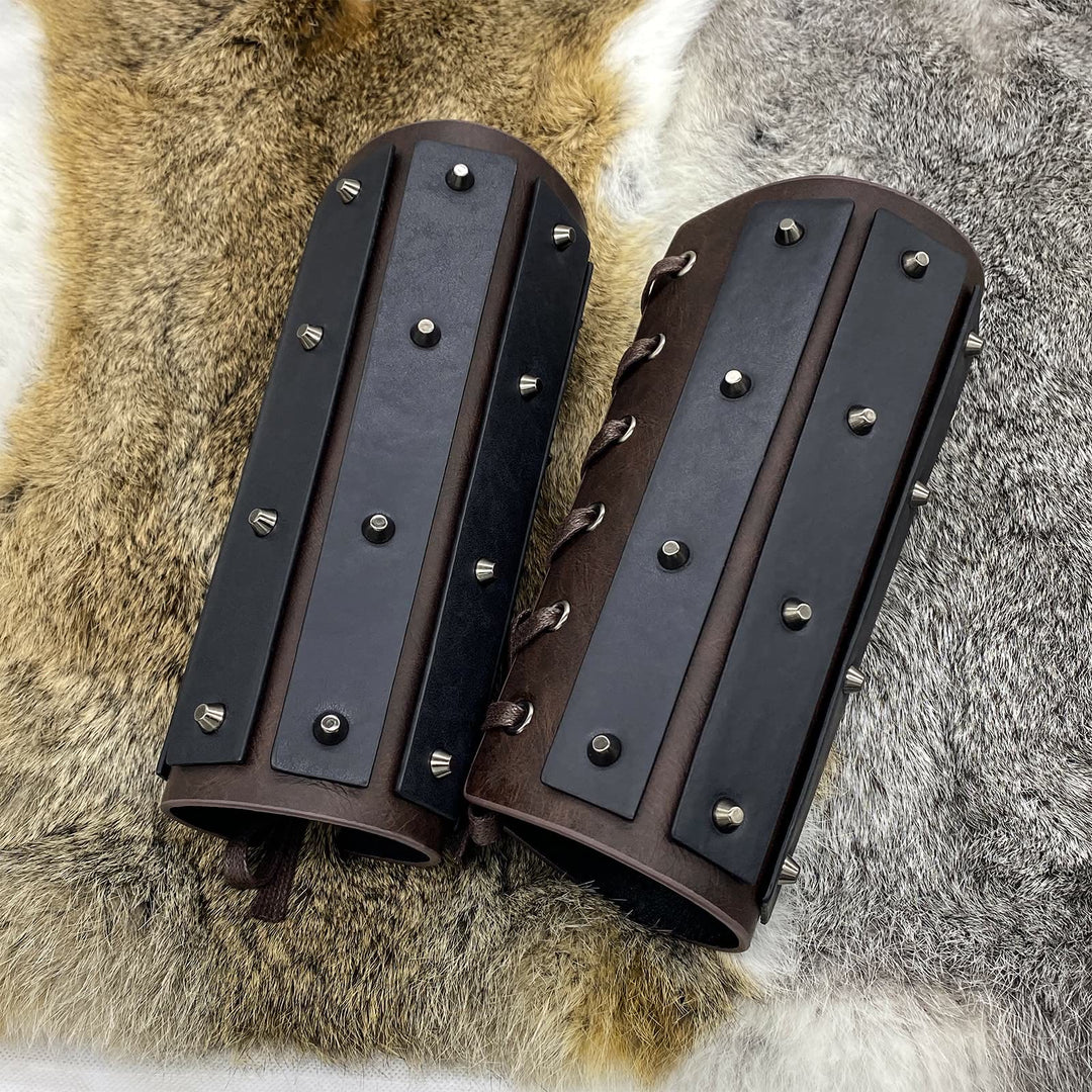 WorldNorse Gothic Rivets Schnürarmschienen - image 10