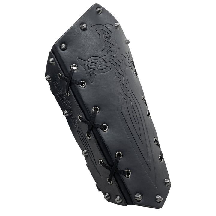 WorldNorse Armschienen mit Schnürung, Wikinger-Krieger, Eimer-Spikes - image 17