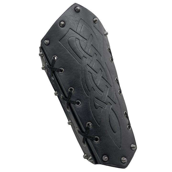 WorldNorse Armschienen mit Schnürung, Wikinger-Krieger, Eimer-Spikes - image 9