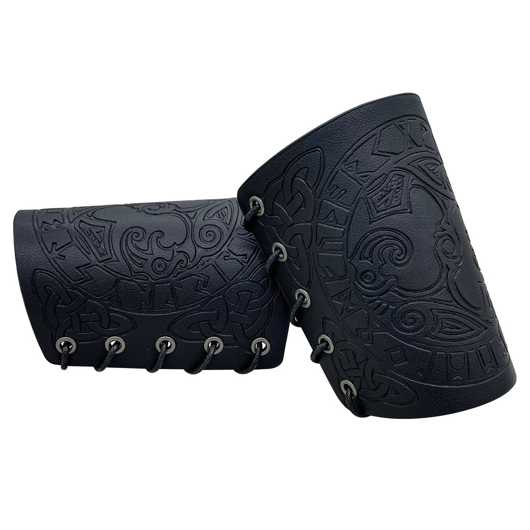WorldNorse Mythology Armschienen aus Raven mit der Rune -Motivation „Odins Rabe“ - image 10