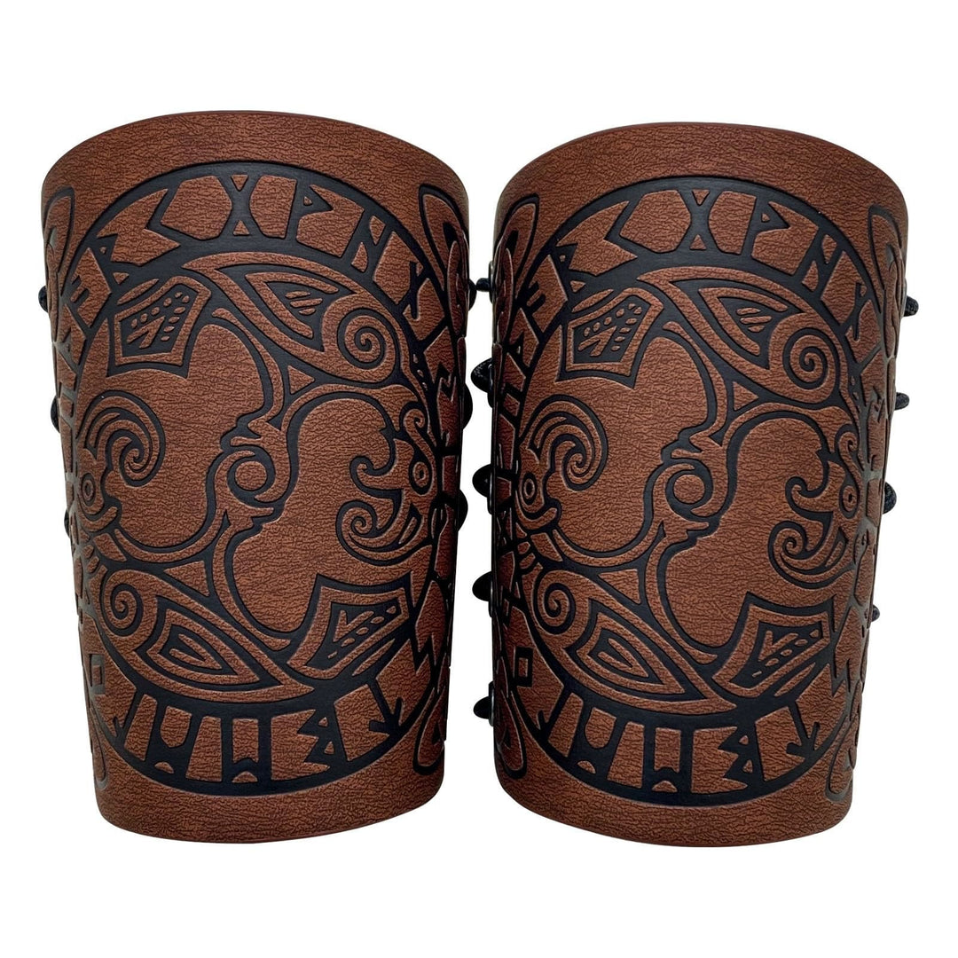 WorldNorse Mythology Armschienen aus Raven mit der Rune -Motivation „Odins Rabe“ - image 4