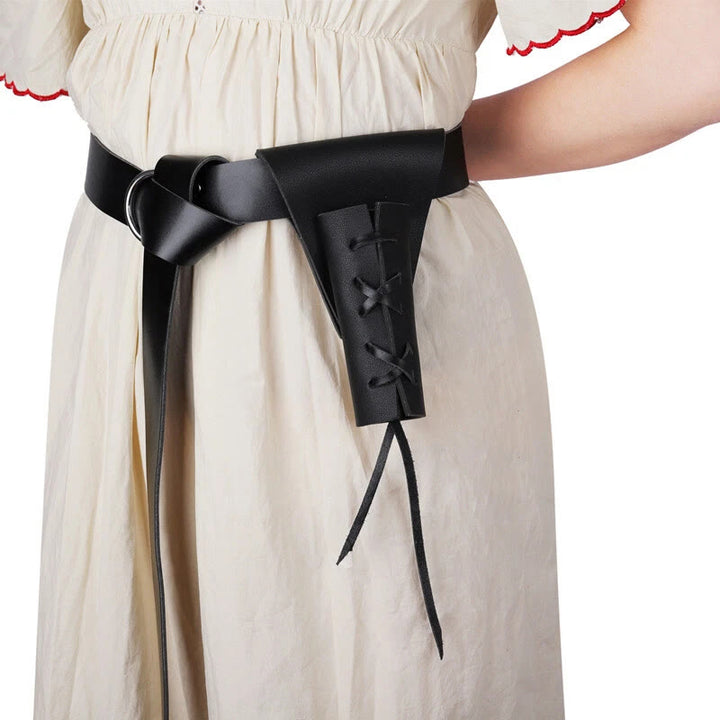 WorldNorse Larp Party Supplies Schwertscheide Gürtel - Schwarz - image 5
