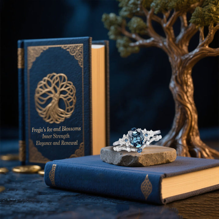 WorldNorse Freyjas Eis- und Blütenring-Set - image 4