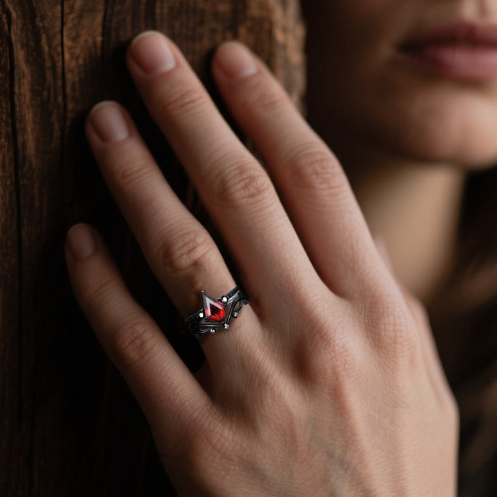 WorldNorse Nordisches Mitternachtszauber-Ringset - image 7