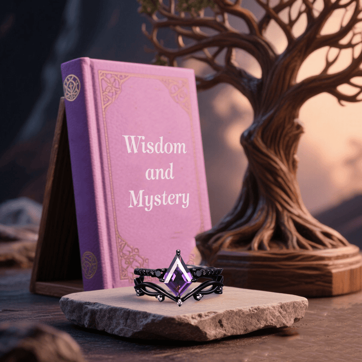 WorldNorse Nordisches Mitternachtszauber-Ringset - image 4