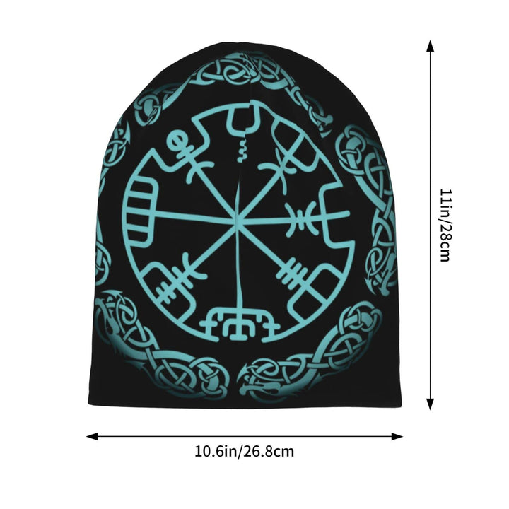 WorldNorse Vegvisir Schwarze Mütze - image 3