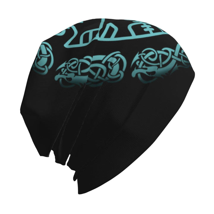 WorldNorse Vegvisir Schwarze Mütze - image 1