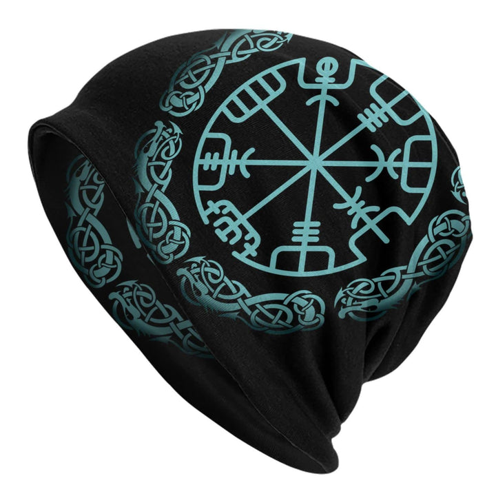WorldNorse Vegvisir Schwarze Mütze - Vegvisir - image 0