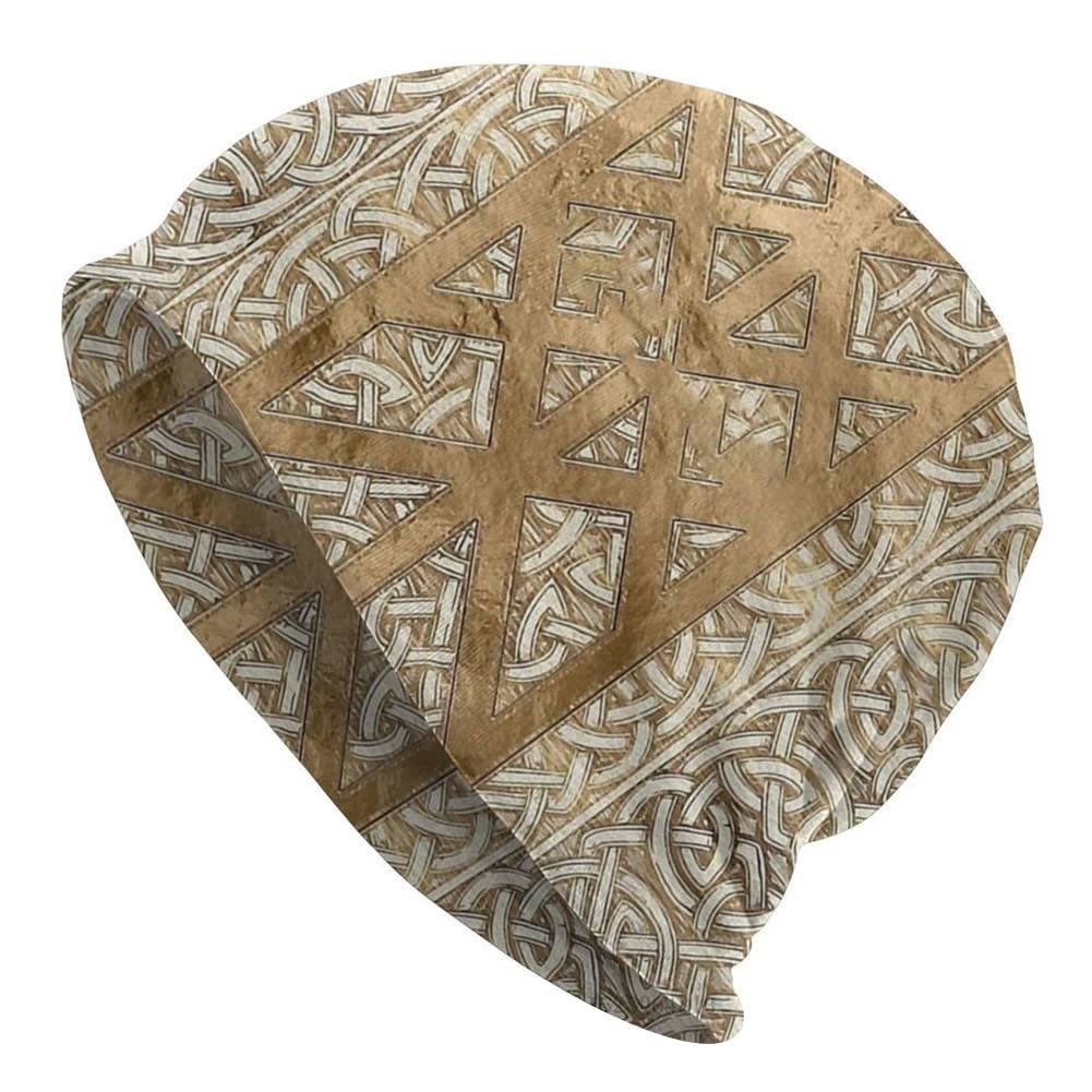 WorldNorse Wikinger-Mütze mit Keltischer Knoten, Odin - Keltischer Knoten - image 1