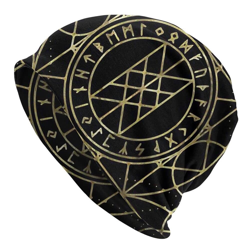 WorldNorse Rune Geometrische Gittermütze - RUNE - image 1