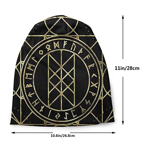 WorldNorse Rune Geometrische Gittermütze - image 1